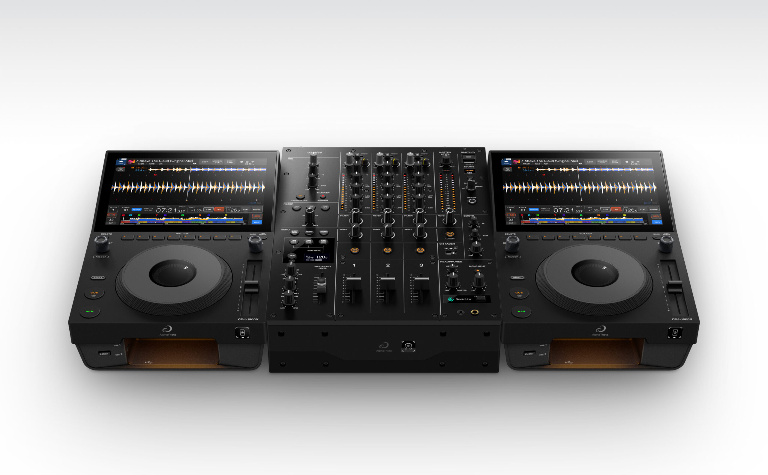 CDJ-1500X AlphaTheta / Pioneer DJ - Platines Multimédias à Plat - Sonowest