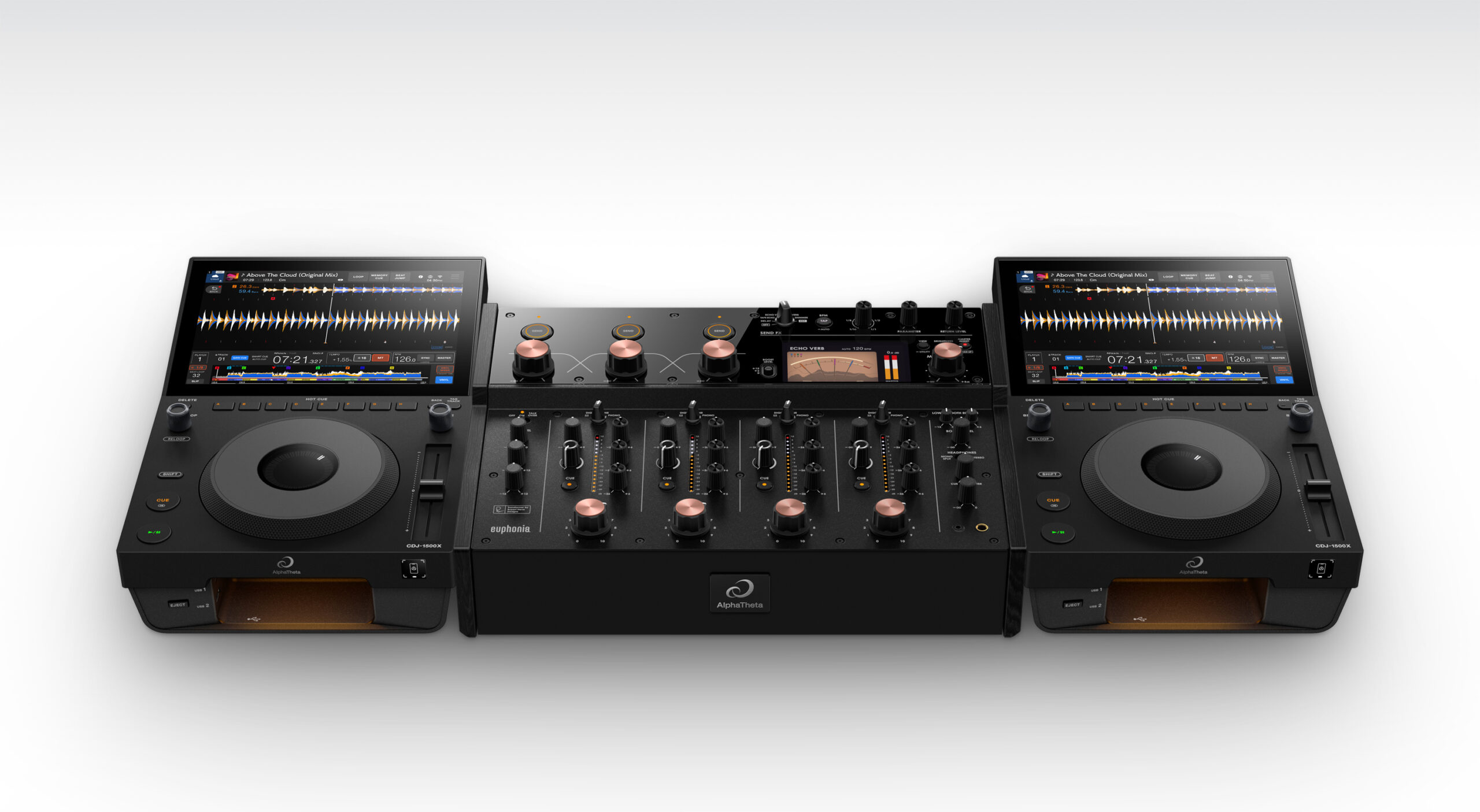 CDJ-1500X AlphaTheta / Pioneer DJ - Platines Multimédias à Plat - Sonowest