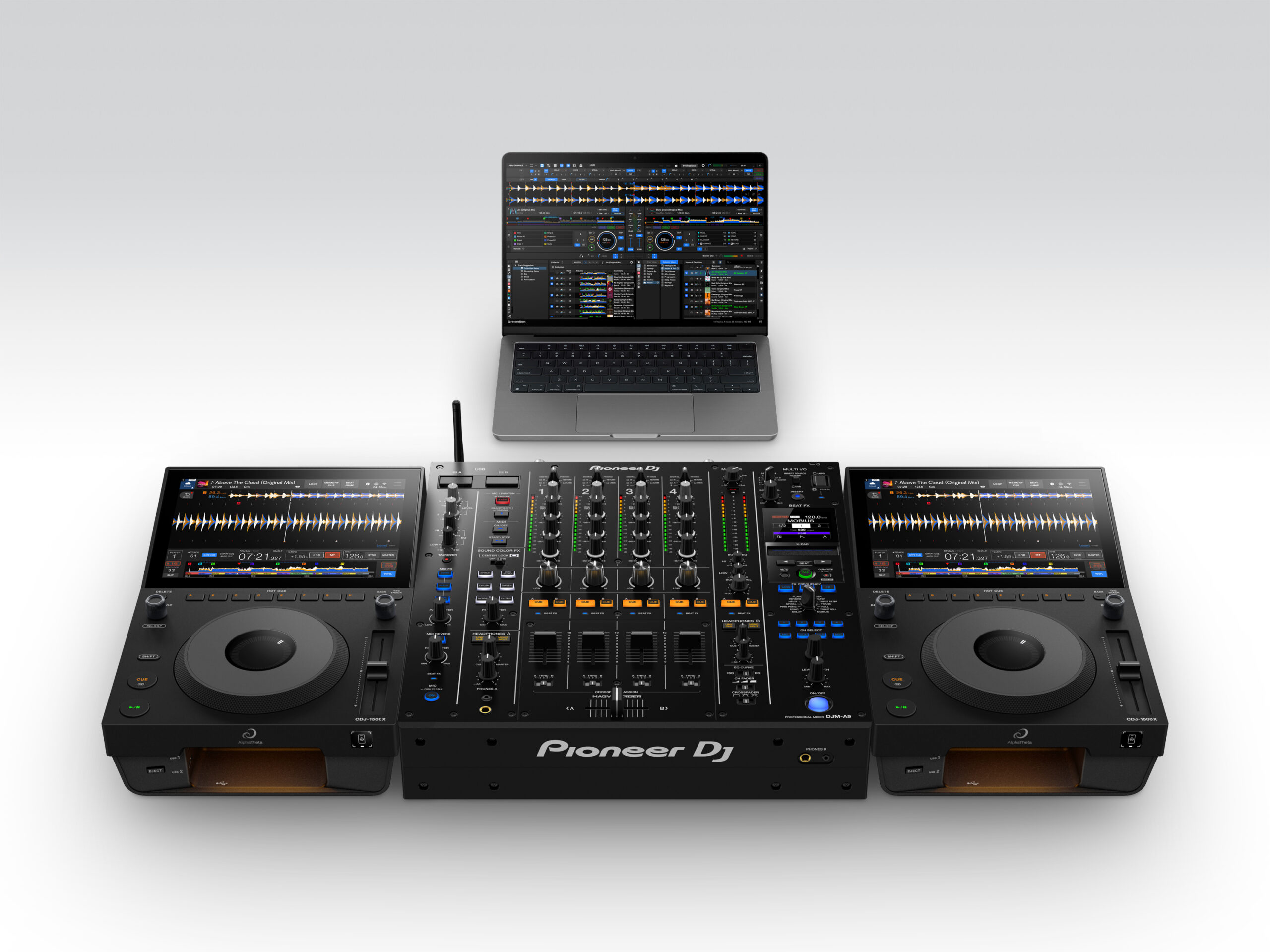 CDJ-1500X AlphaTheta / Pioneer DJ - Platines Multimédias à Plat - Sonowest