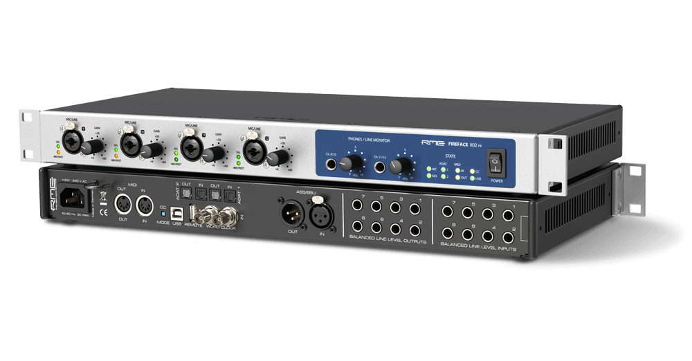 Fireface 802 FS RME - Cartes son externe - Sonowest