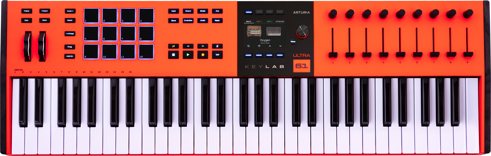 KEYLABMK3-61-UL Arturia - Claviers MIDI - Sonowest