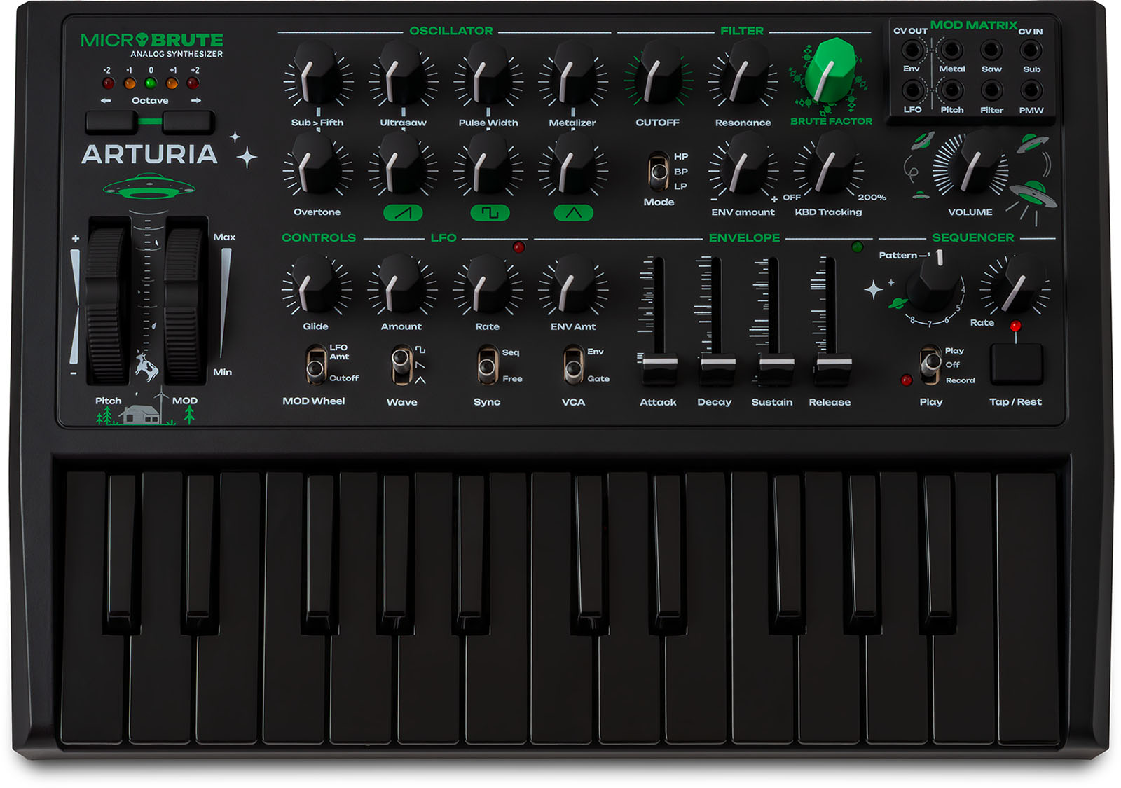 MICROBRUTE-UFO Arturia - Boite à Rythme - Sonowest