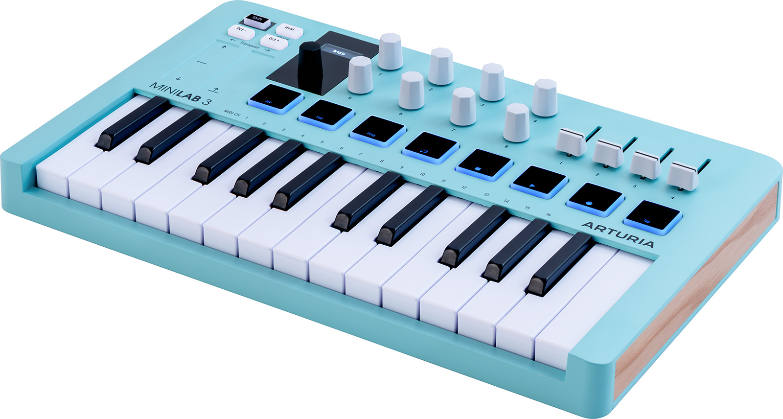 Minilab3 Aquamarine Arturia - Clavier midi - Sonowest