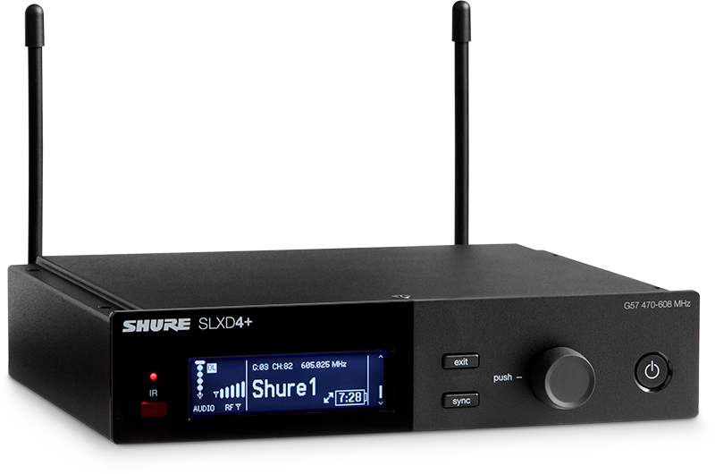 SLXD24+E-58-G65 Shure - Microphones HF Main - Sonowest