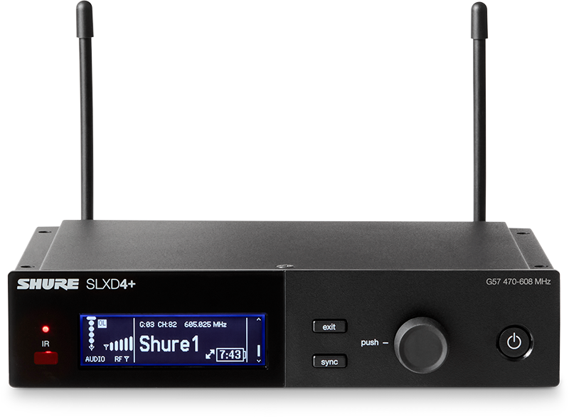 SLXD24+E-58-G65 Shure - Microphones HF Main - Sonowest