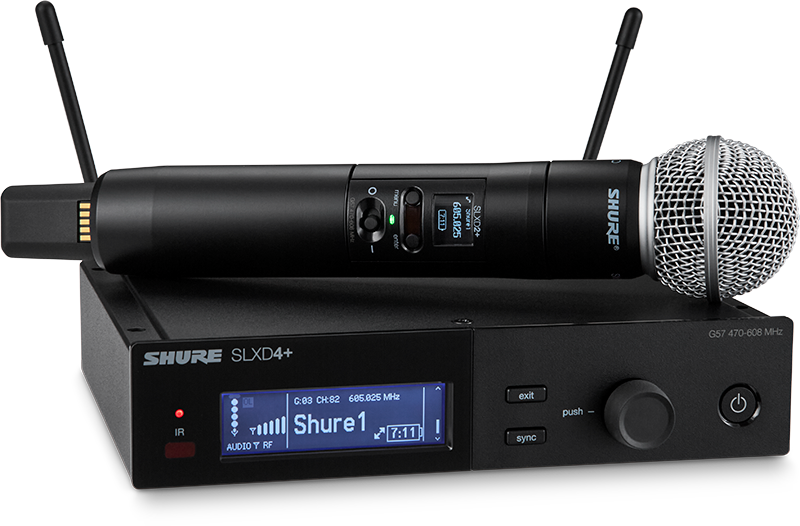 SLXD24+E-58-G65 Shure - Microphones HF Main - Sonowest