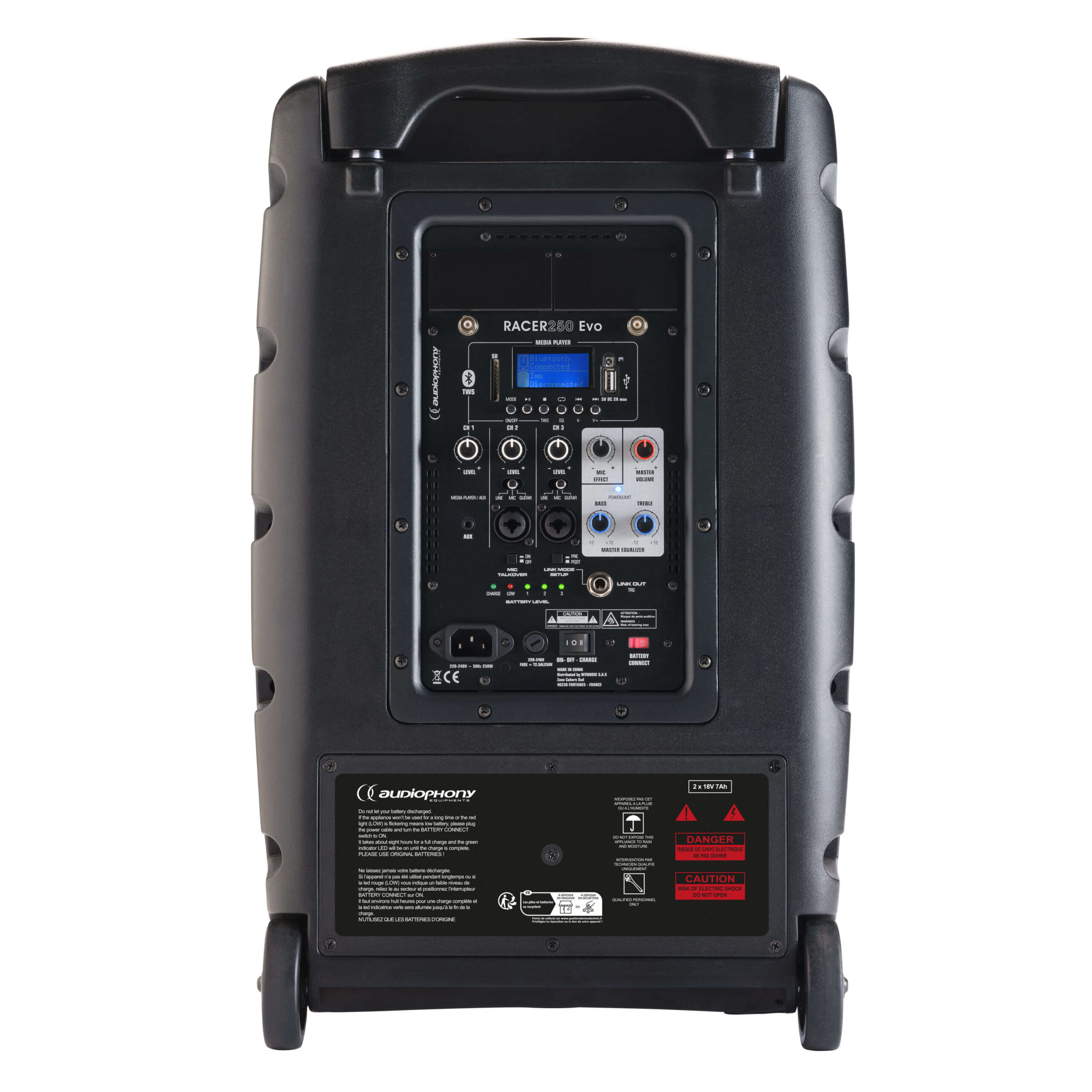 RACER250 evo Audiophony - Sonorisation portable - Sonowest