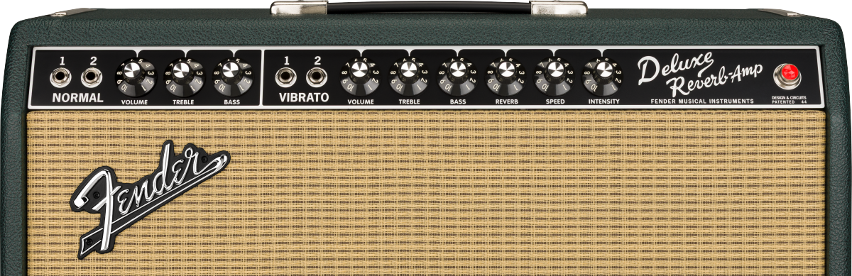 65 DELUXE REVERB BRIT GREEN LTD ED Fender - Combos guitares électriques - Sonowest