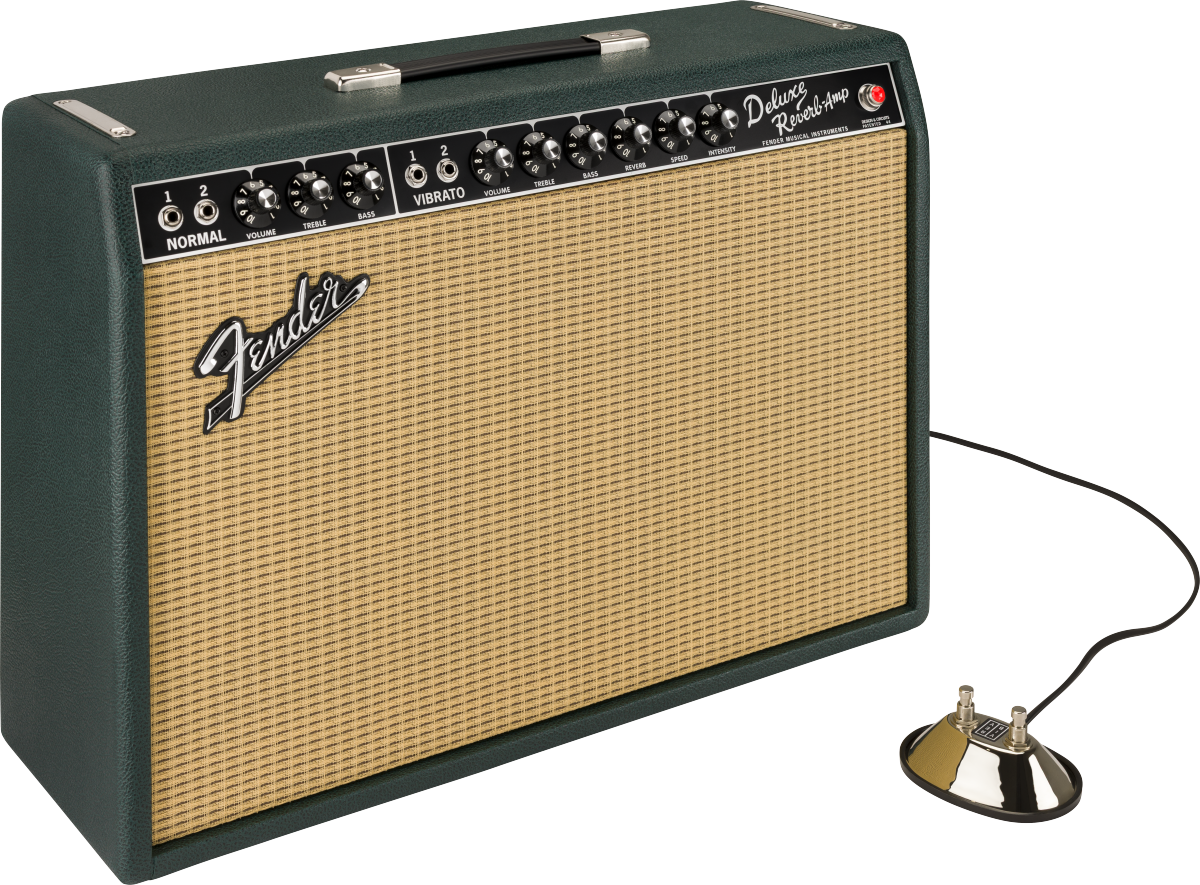 65 DELUXE REVERB BRIT GREEN LTD ED Fender - Combos guitares électriques - Sonowest