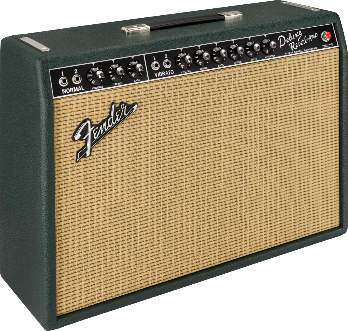 65 DELUXE REVERB BRIT GREEN LTD ED Fender - Combos guitares électriques - Sonowest