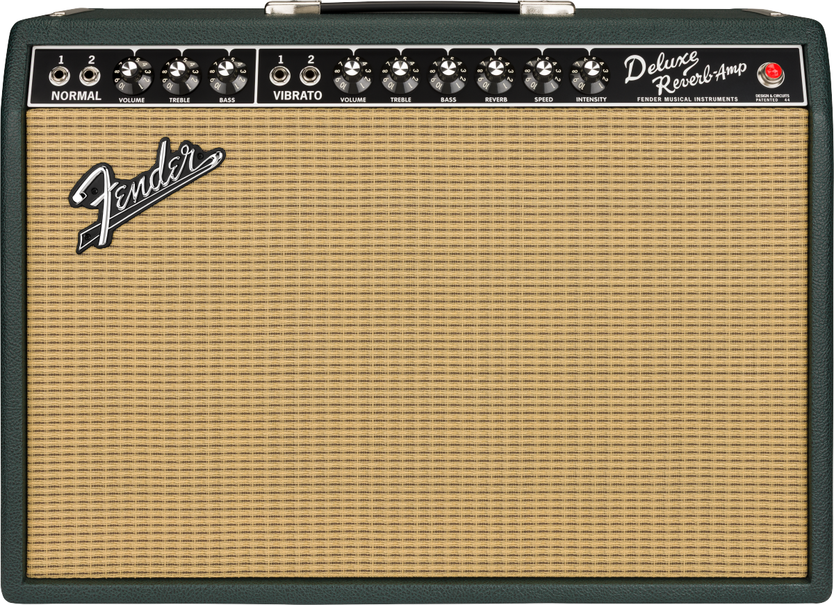 65 DELUXE REVERB BRIT GREEN LTD ED Fender - Combos guitares électriques - Sonowest