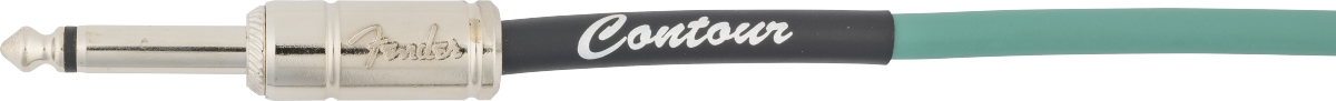 Câble jack Contour Series, 3 m, coloris Sherwood Green. Fender - Câbles JACK/JACK - Sonowest