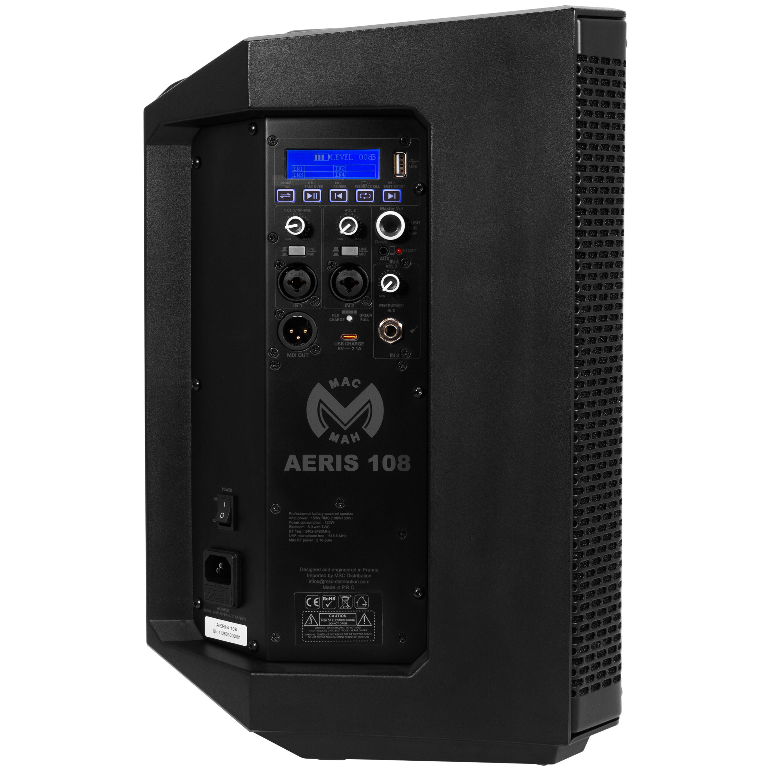 Aeris 108 Mac Mah - Sonorisation portable - Sonowest