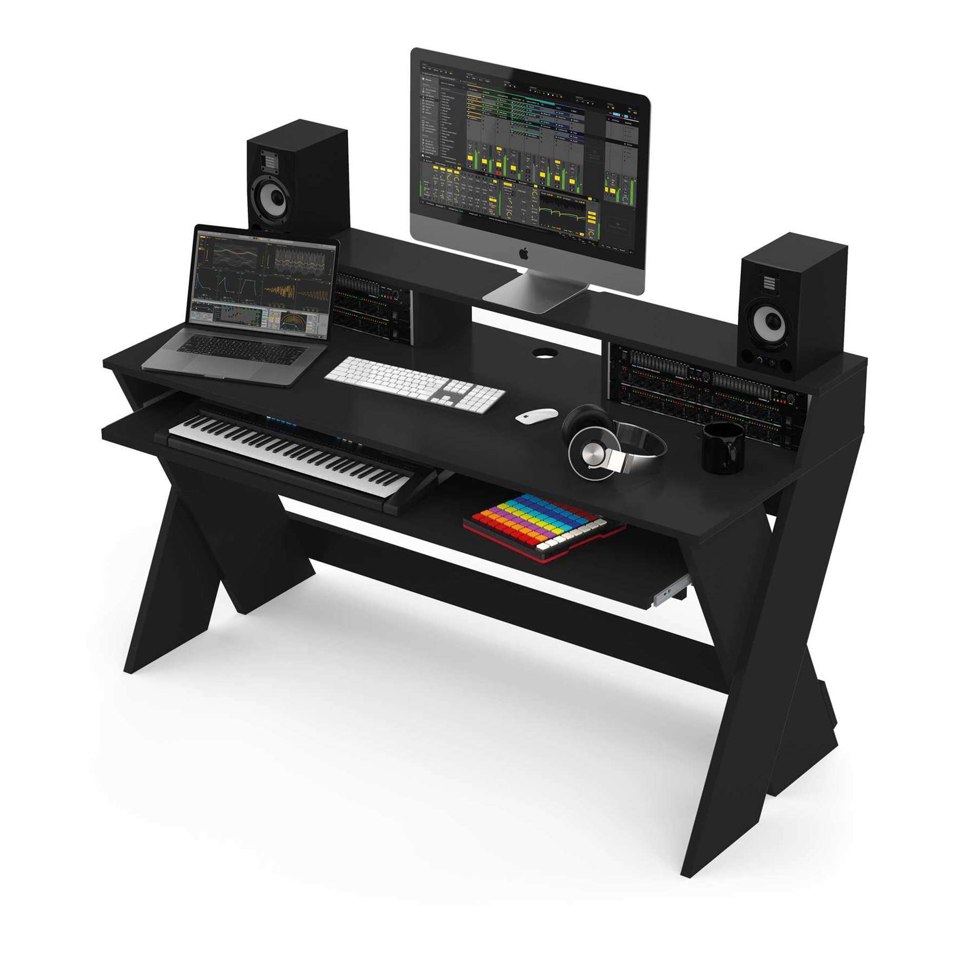 SOUND DESK PRO BLACK Glorious DJ - Mobilier studio - Sonowest