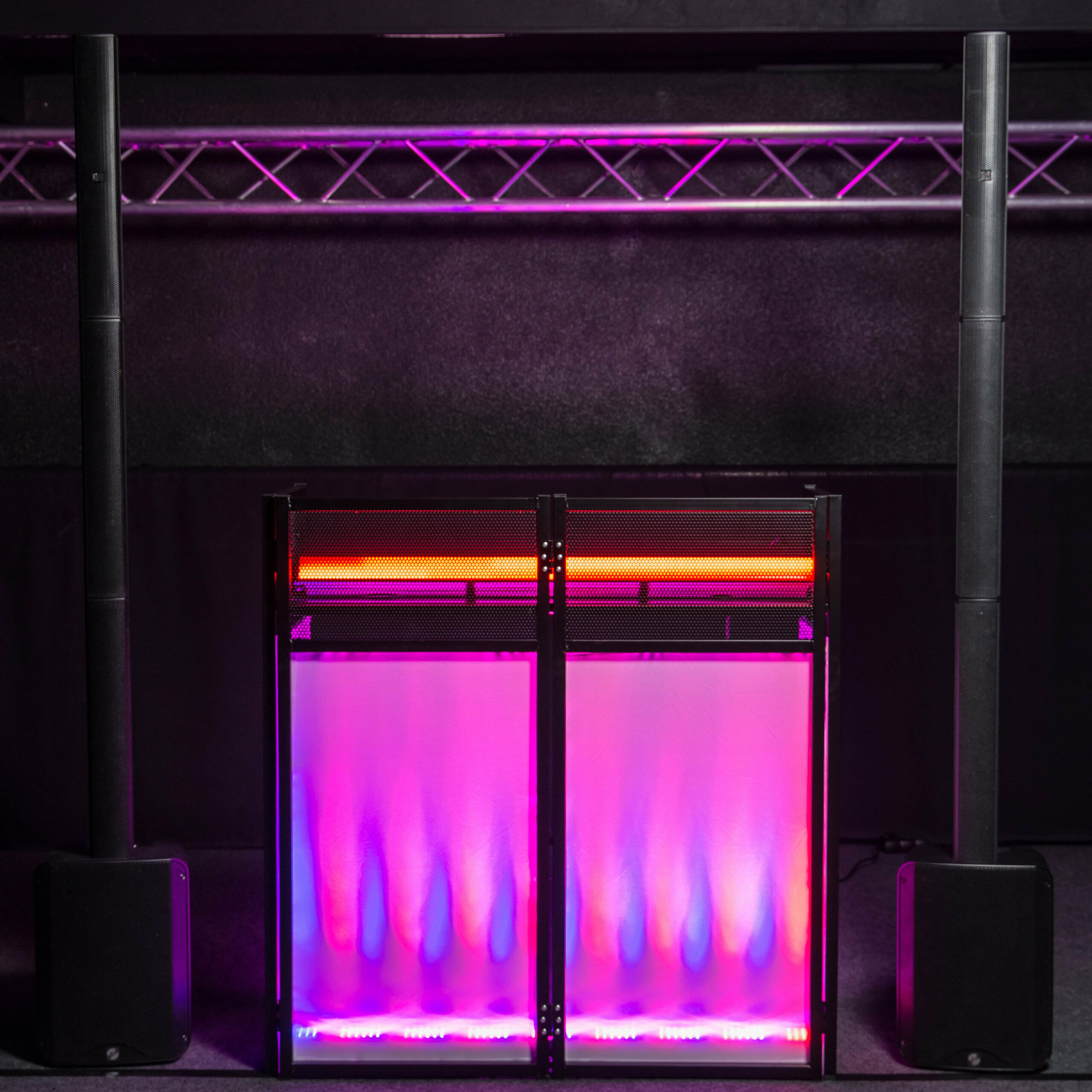 DJ DESK WHITE BoomToneDJ - Lycras et Panels - Sonowest