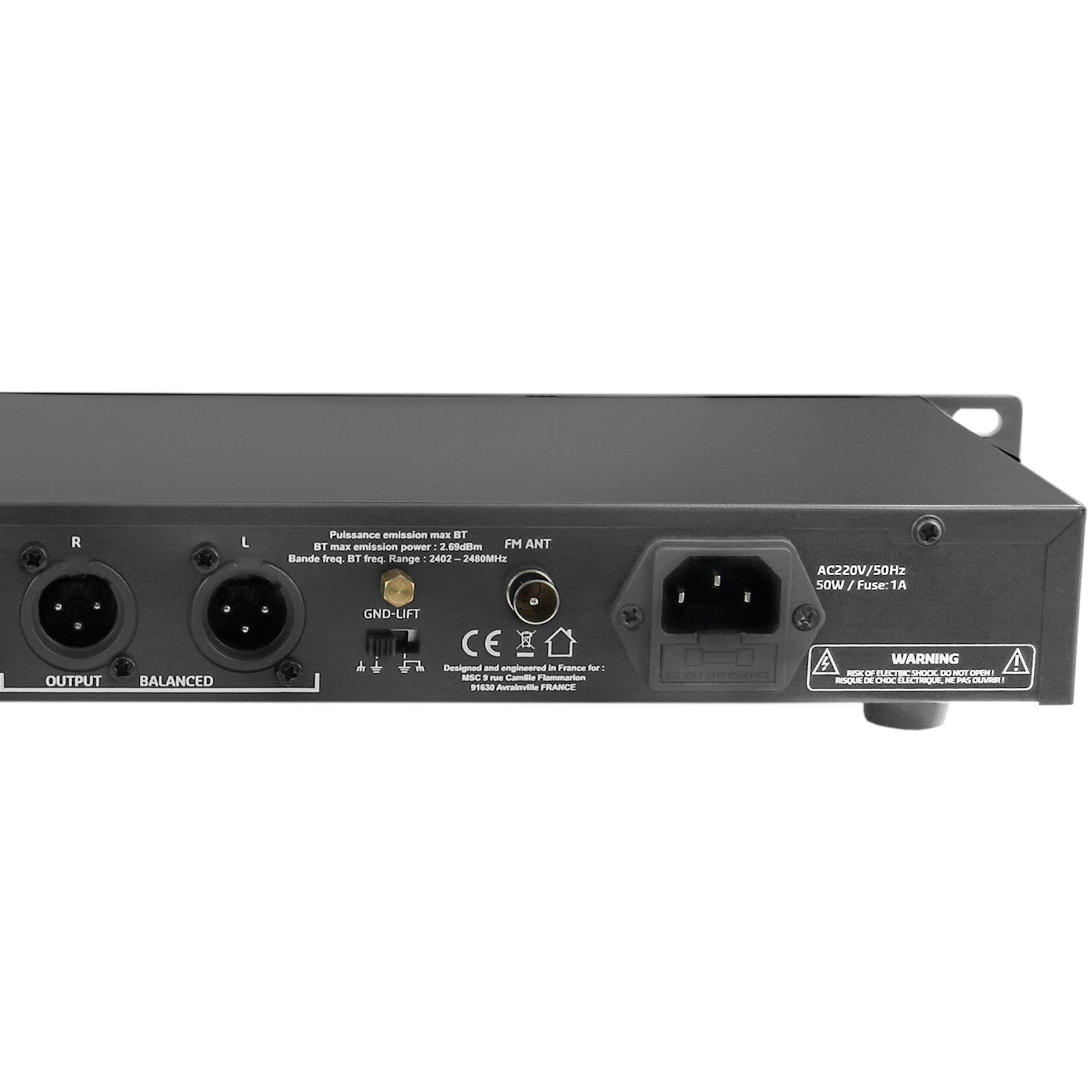 MSPLAYER Mac Mah - Platines CD/USB Rackables 19" - Sonowest