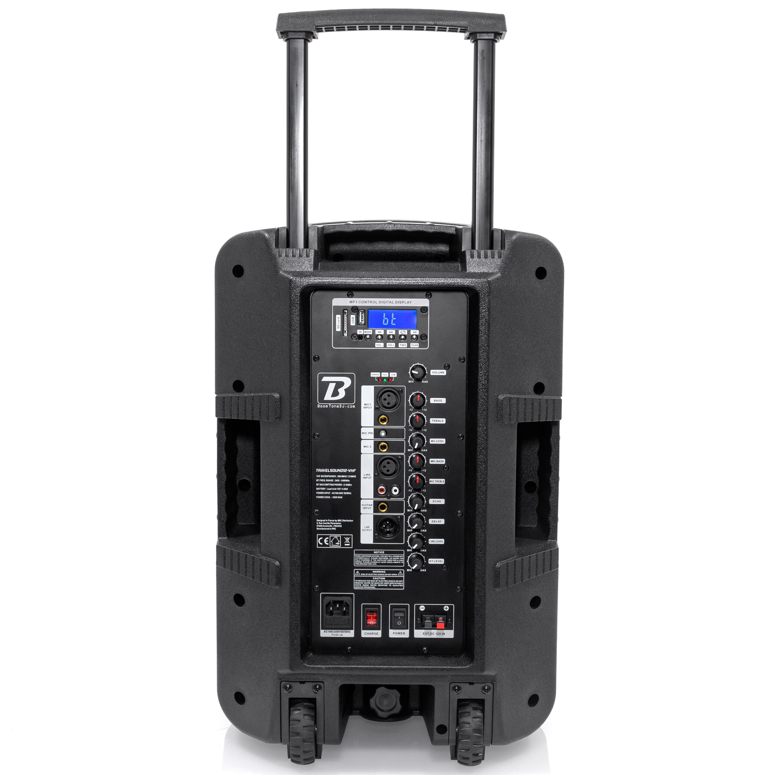 TravelSound12-VHF BoomToneDJ - Sonorisation portable - Sonowest