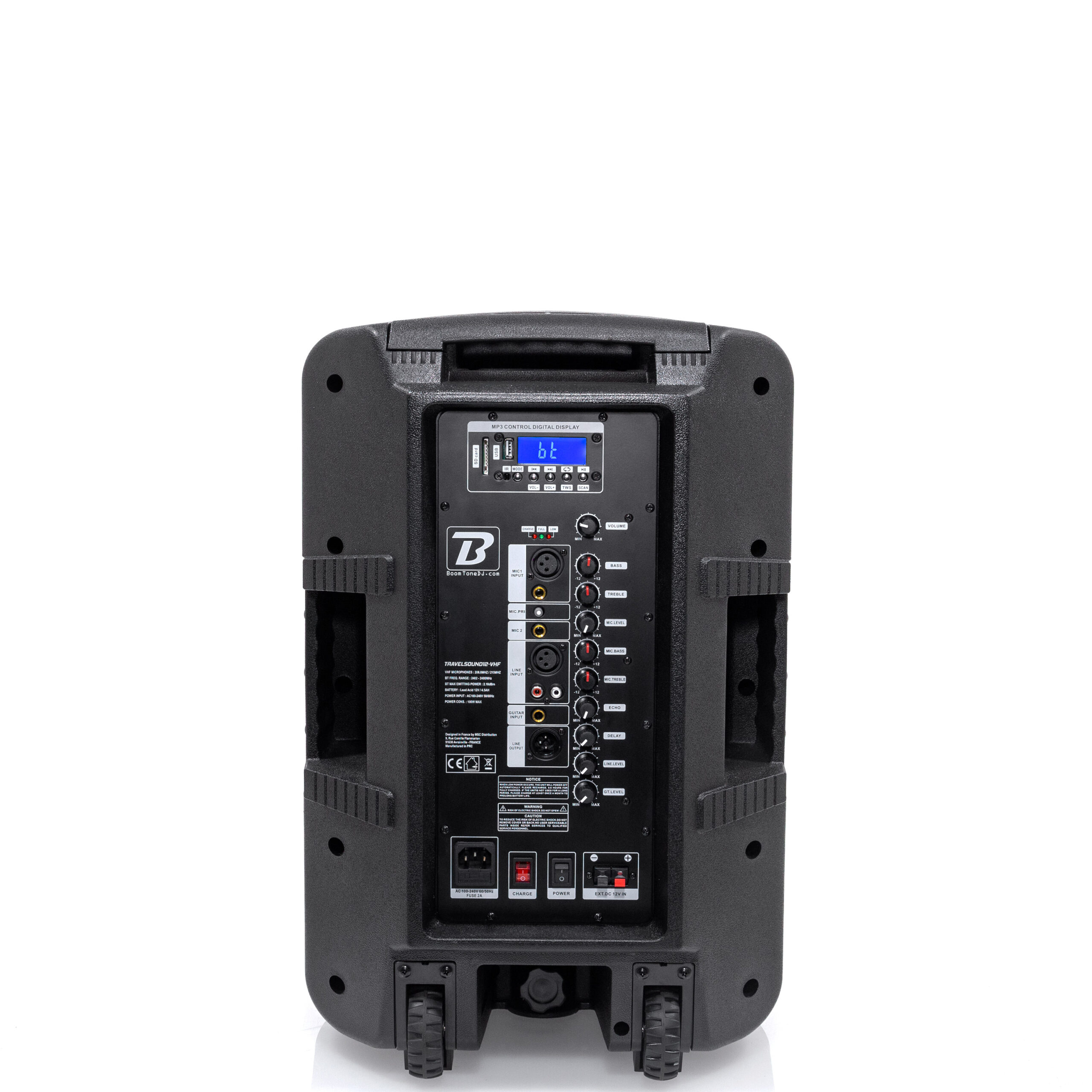 TravelSound12-VHF BoomToneDJ - Sonorisation portable - Sonowest