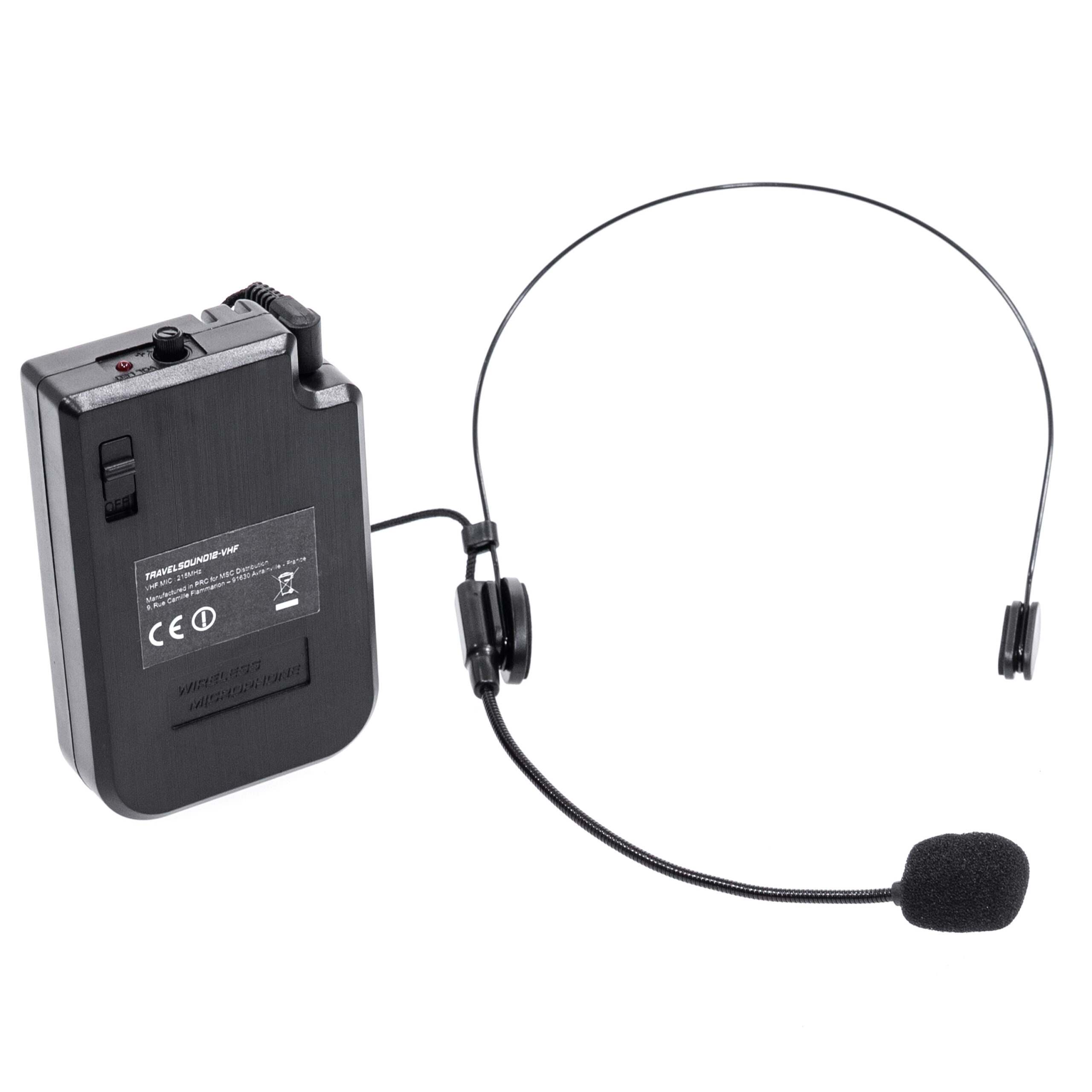 TravelSound12-VHF BoomToneDJ - Sonorisation portable - Sonowest