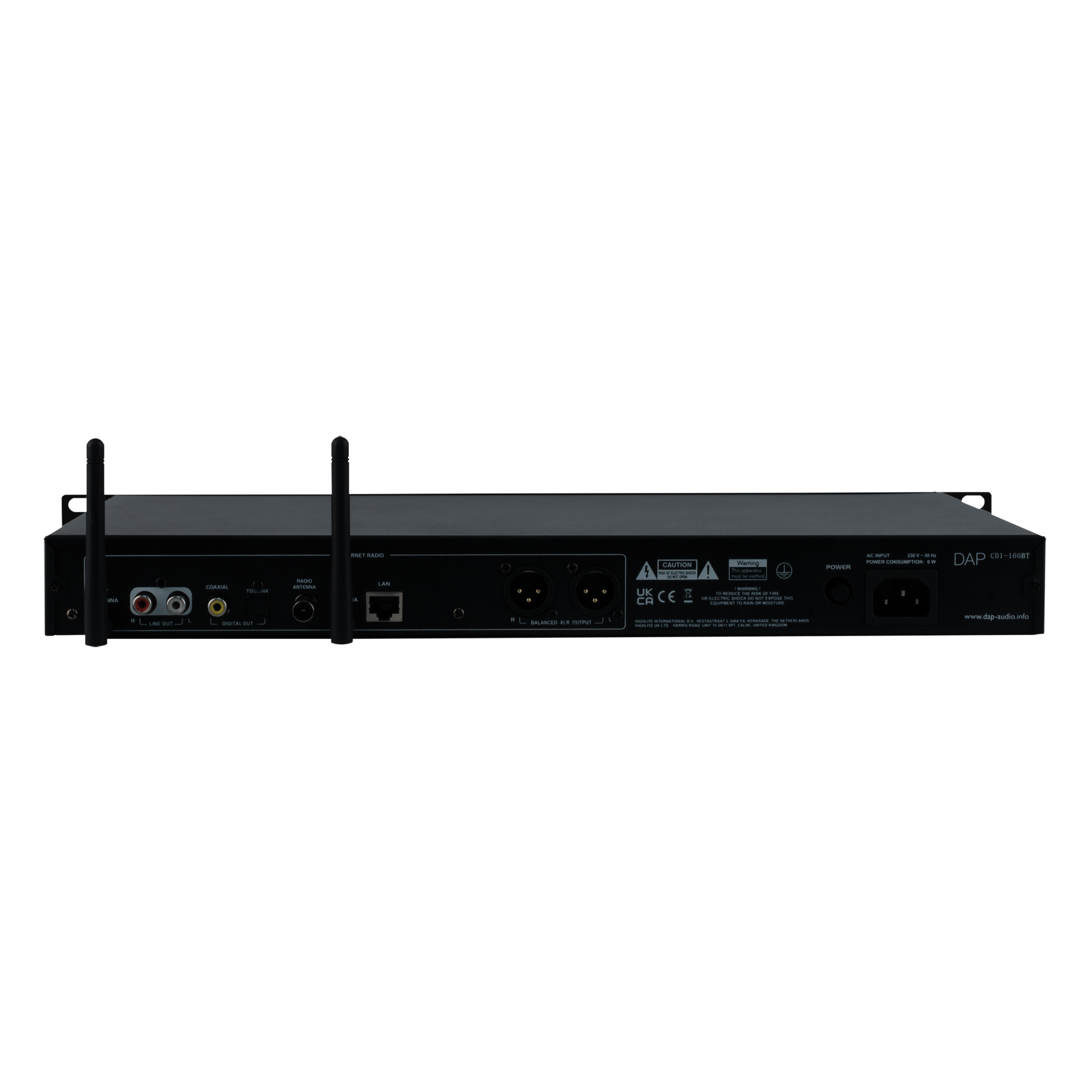 CDI-160BT DAP Audio - Lecteurs CD / Multimédia - Sonowest
