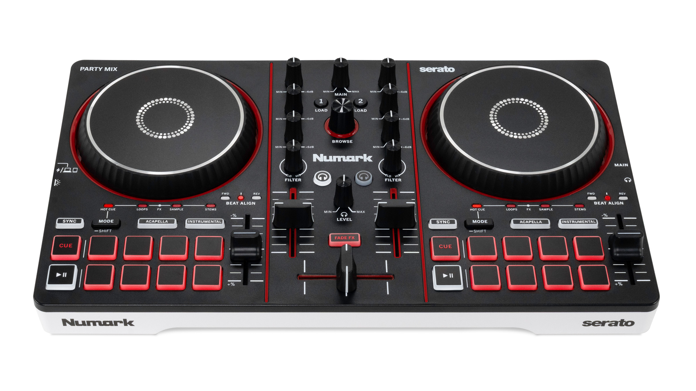PARTYMIX3 Numark - Contrôleurs DJ USB - Sonowest