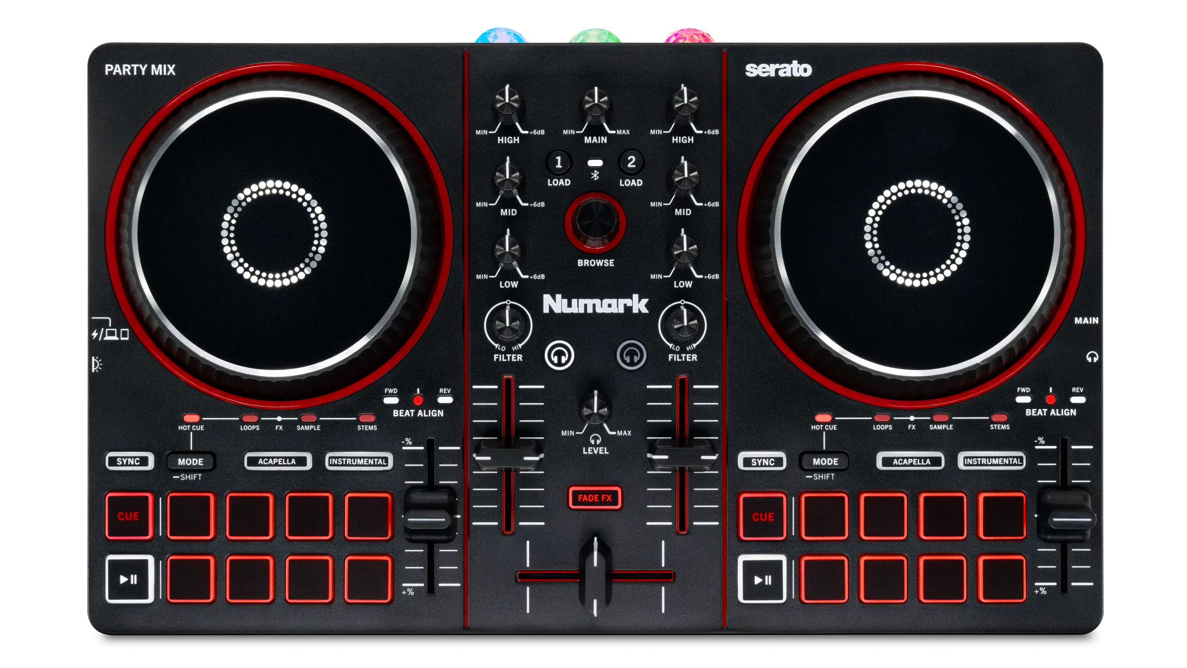 PARTYMIX3 Numark - Contrôleurs DJ USB - Sonowest