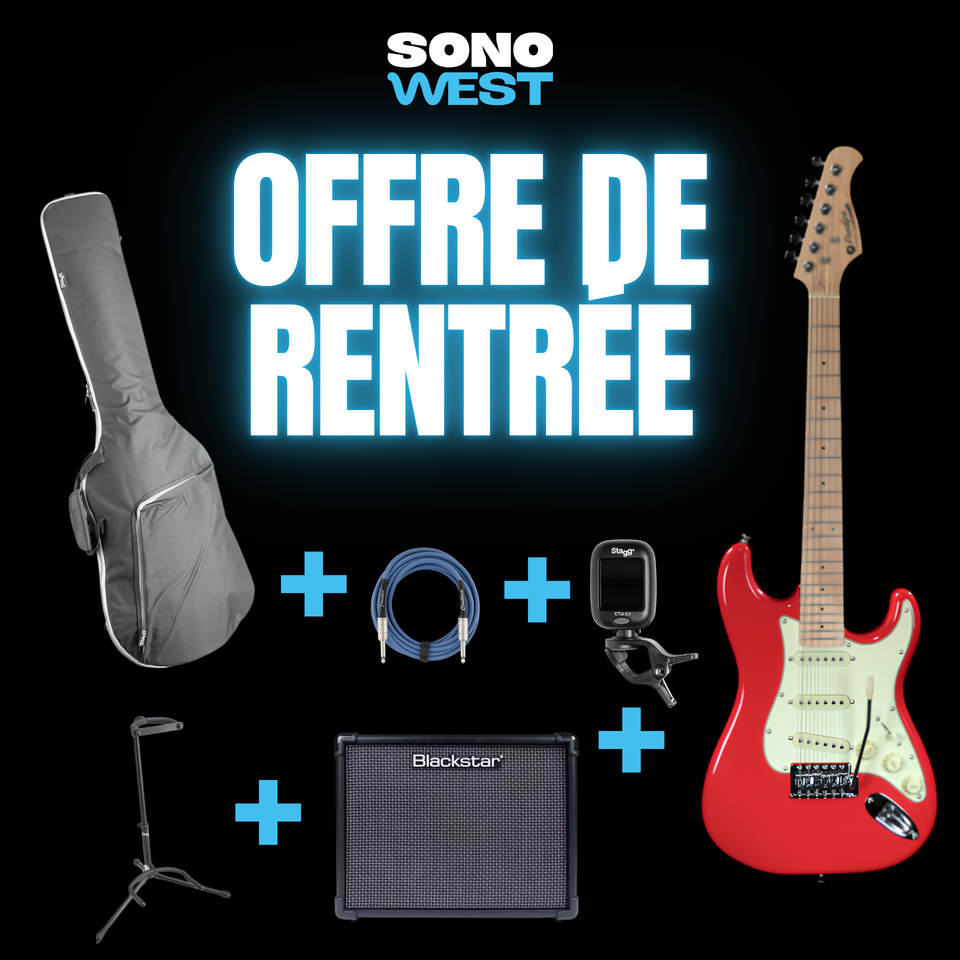 PACK JUNIOR ÉLECTRIQUE RED