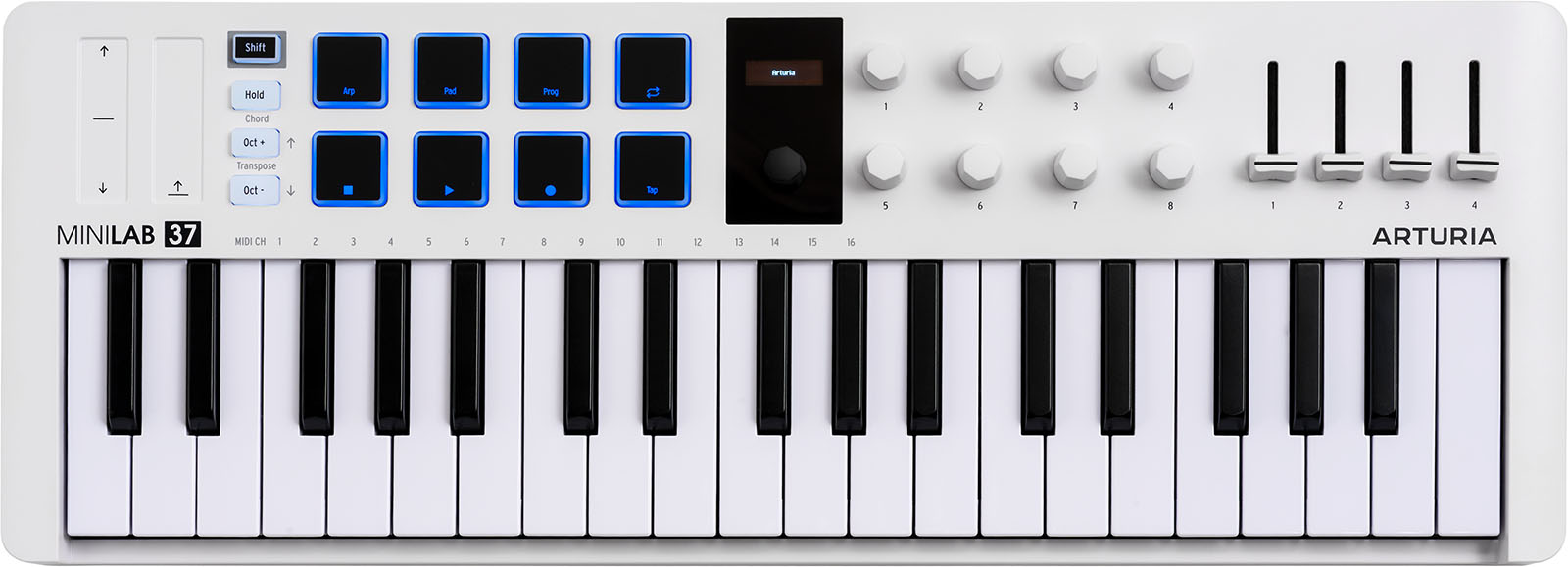 OAR MINILAB3-37-WH Arturia - Claviers MIDI - Sonowest