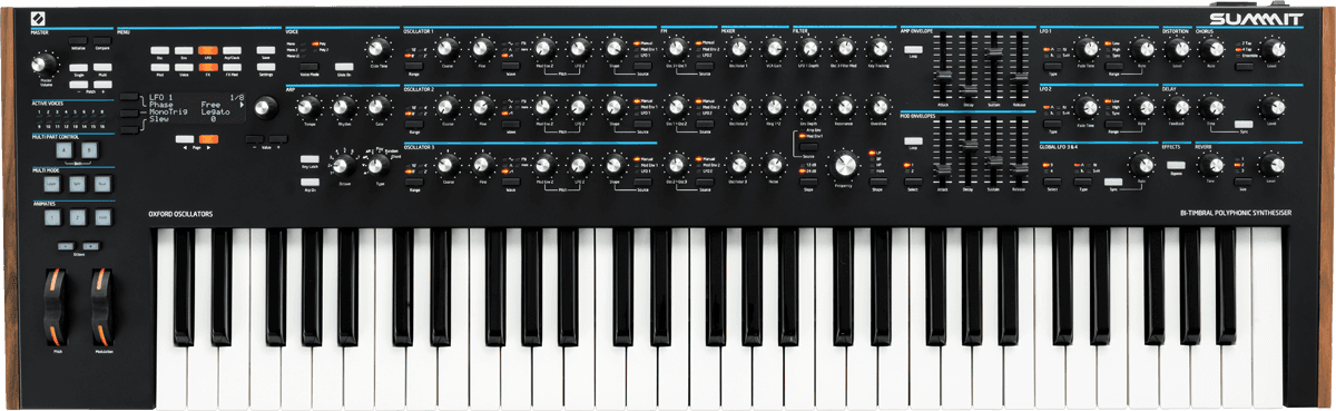 SUMMIT Novation - Synthétiseurs Analogiques/Numériques - Sonowest