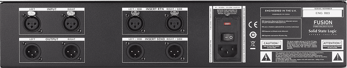 FUSION SSL - Compresseurs - Sonowest
