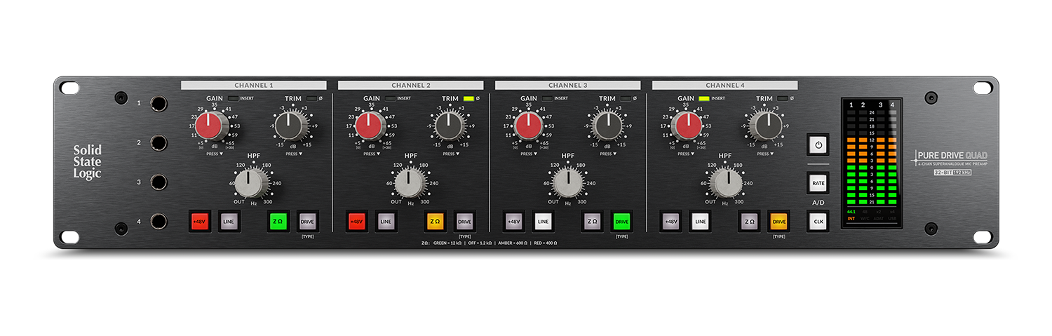 PUREDRIVE-QUAD SSL - Préamplificateurs - Sonowest