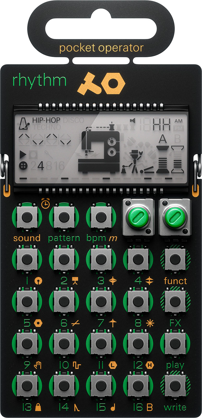 PO-12-RHYTHM Teenage Engineering - Synthétiseurs analogiques | Numériques - Sonowest