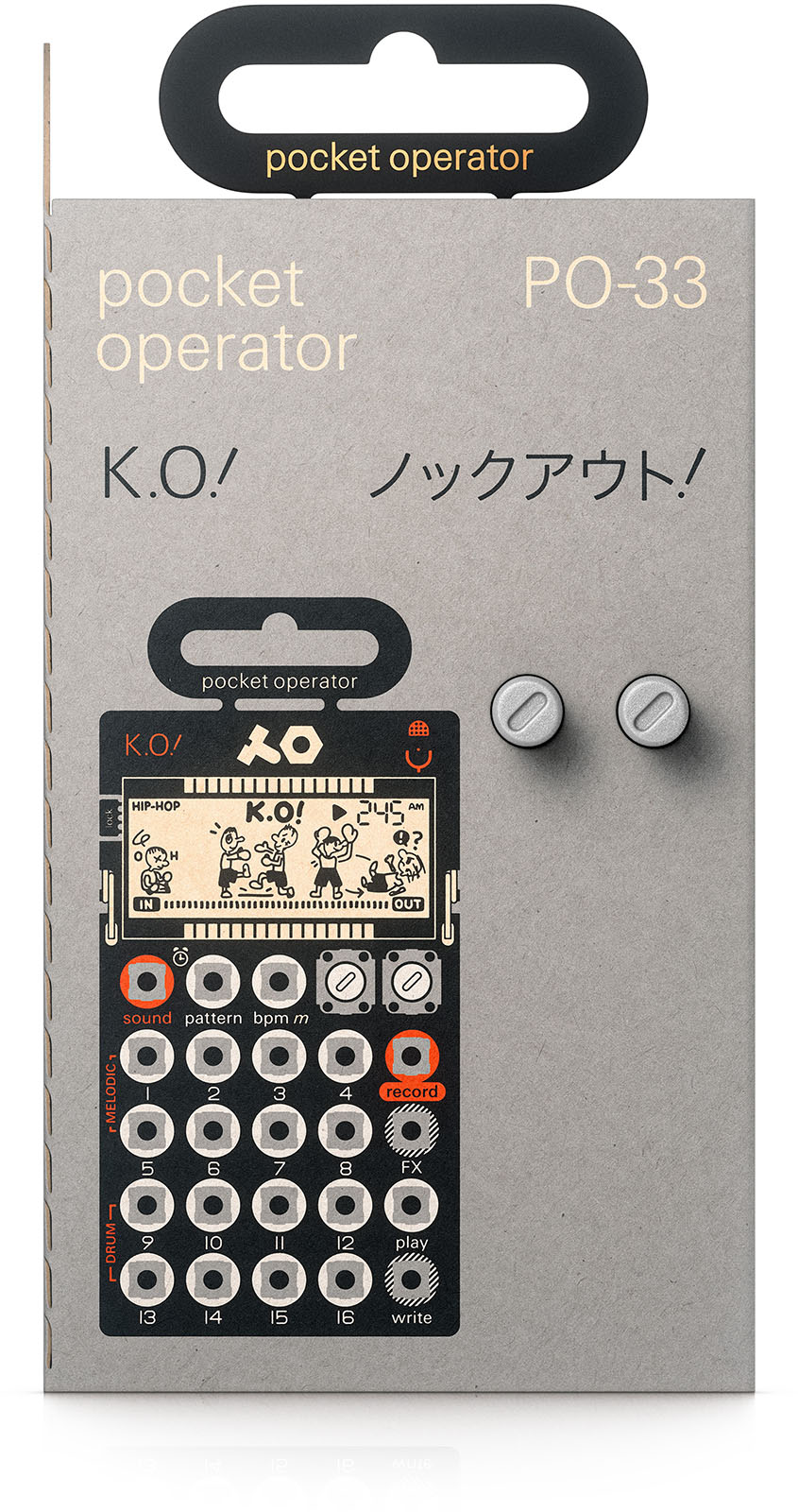 PO-33-KO Teenage Engineering - Synthétiseurs analogiques | Numériques - Sonowest