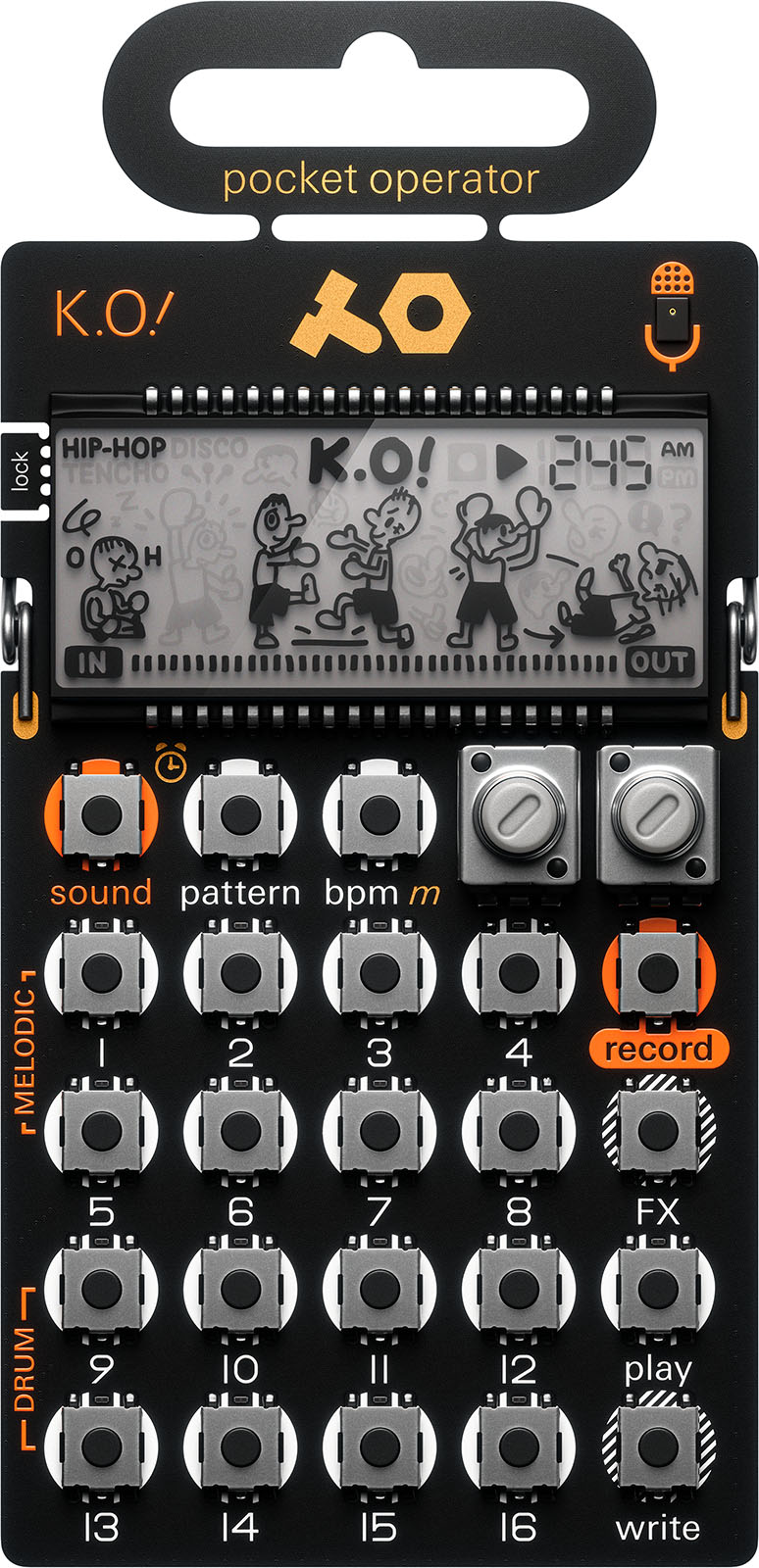 PO-33-KO Teenage Engineering - Synthétiseurs analogiques | Numériques - Sonowest