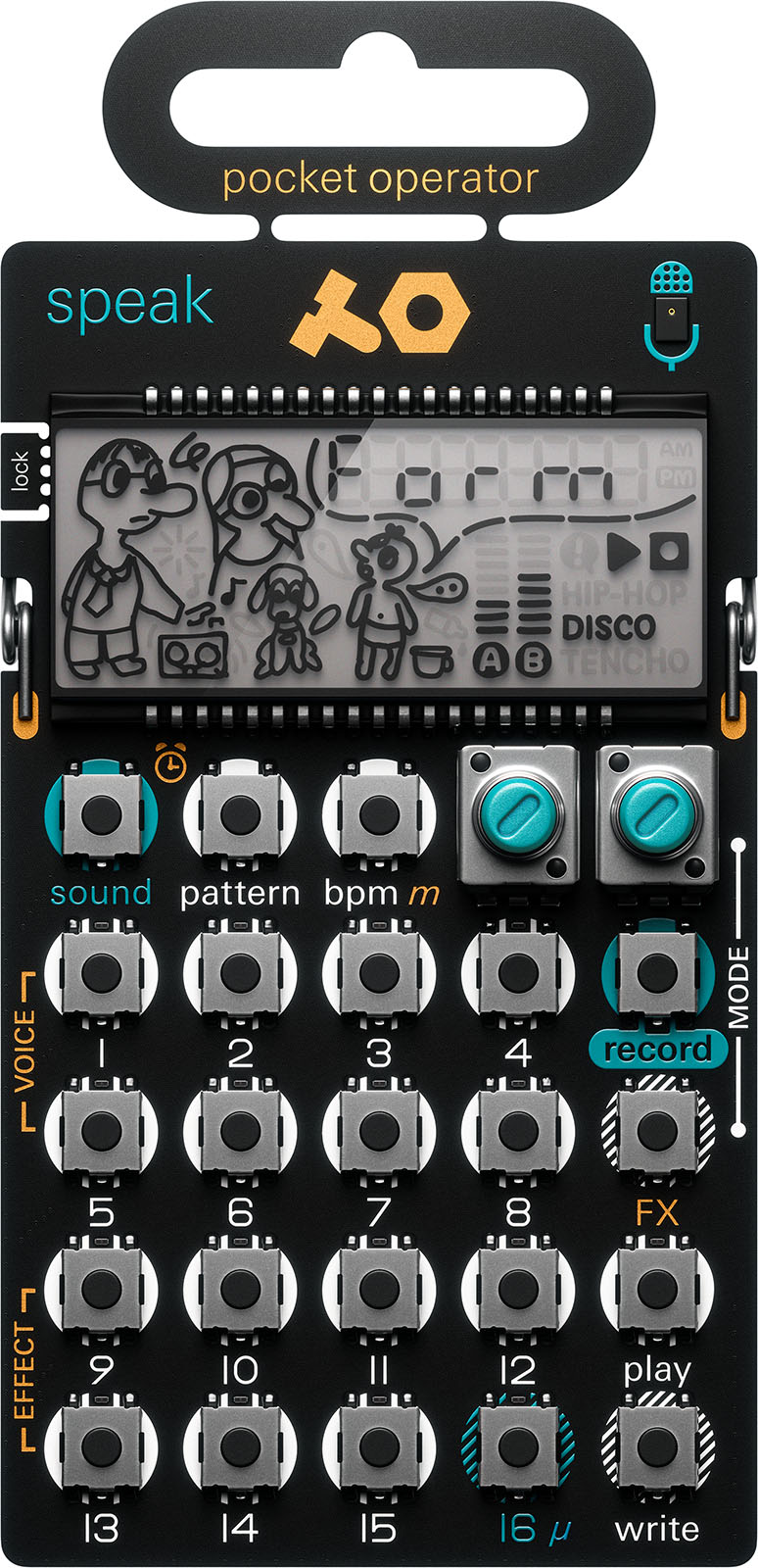 PO-35-SPEAK Teenage Engineering - Synthétiseurs analogiques | Numériques - Sonowest
