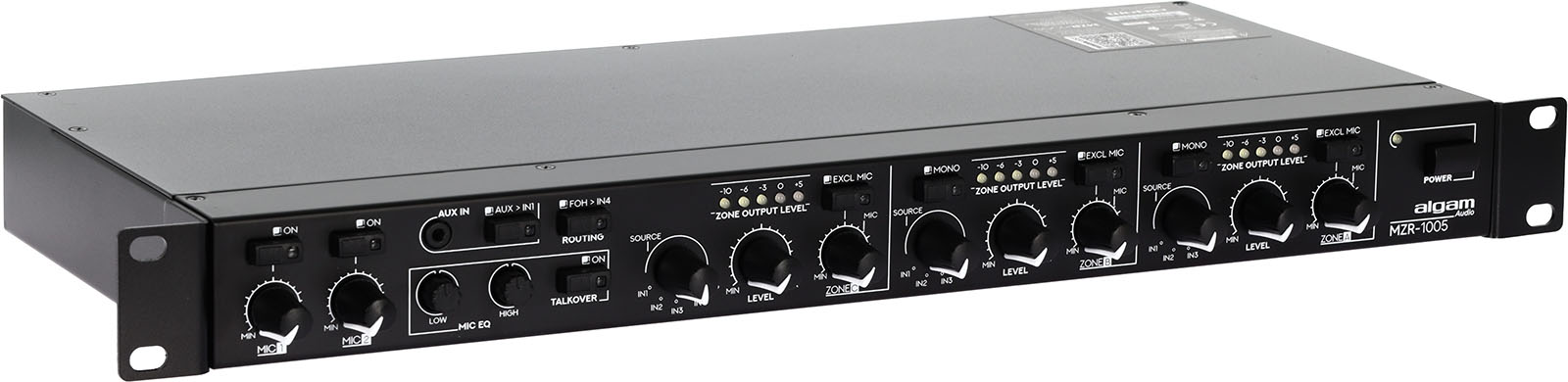 MZR-1005 Algam Audio - Consoles Rackables - Sonowest