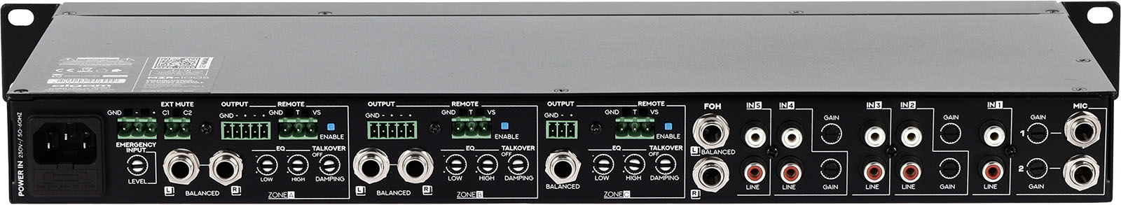MZR-1005 Algam Audio - Consoles Rackables - Sonowest