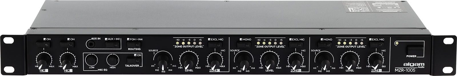 MZR-1005 Algam Audio - Consoles Rackables - Sonowest