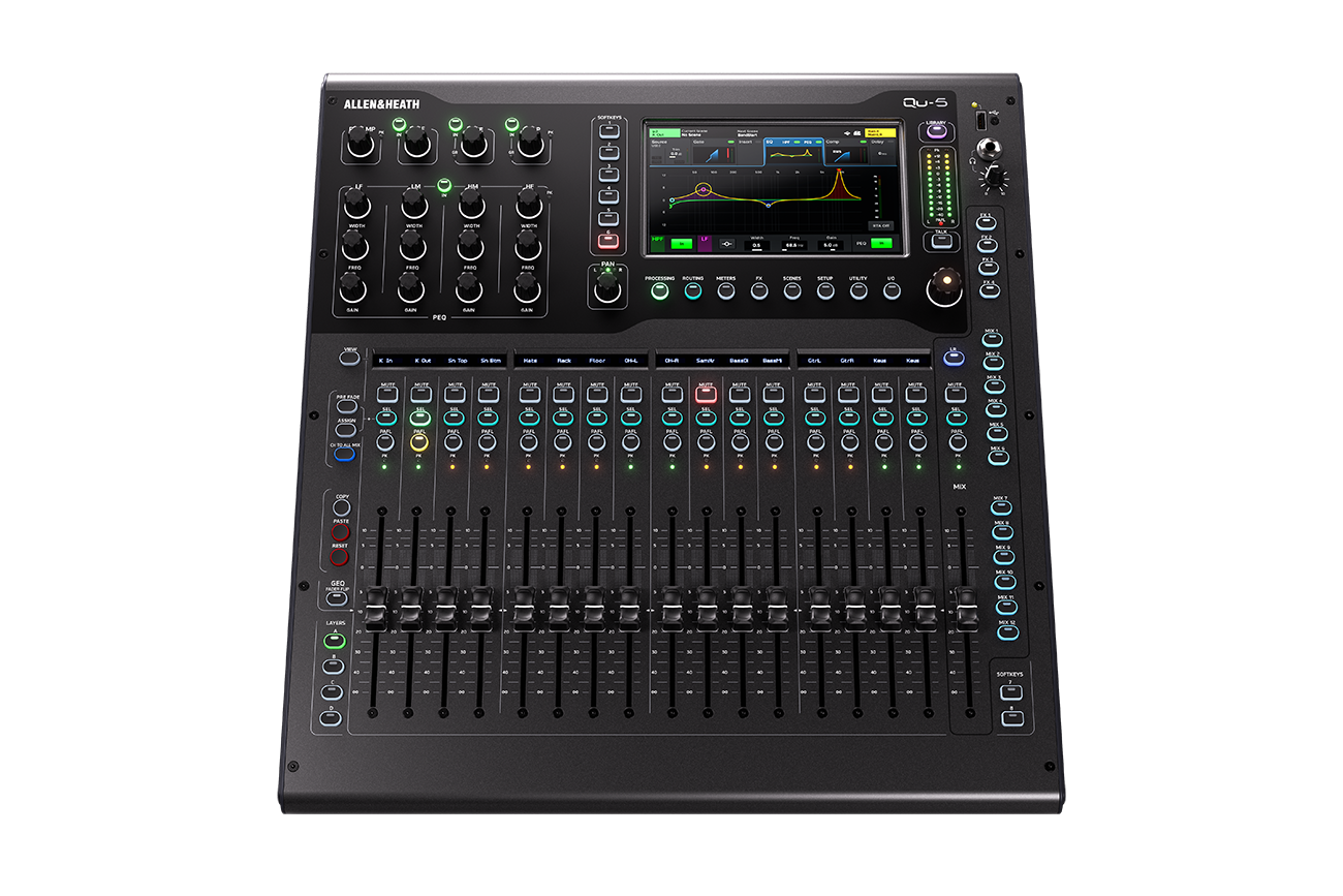 QU-5 Allen & Heath - Consoles numériques - Sonowest