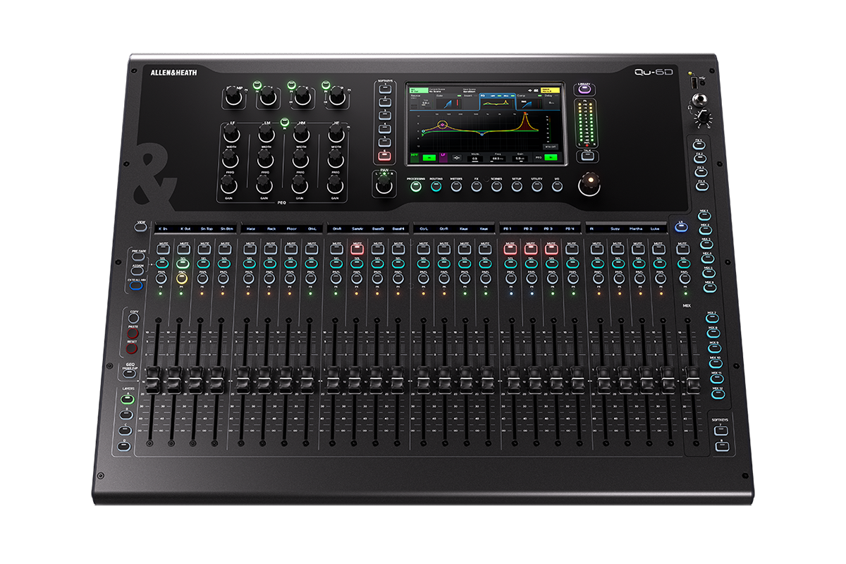 QU-6D Allen & Heath - Consoles numériques - Sonowest