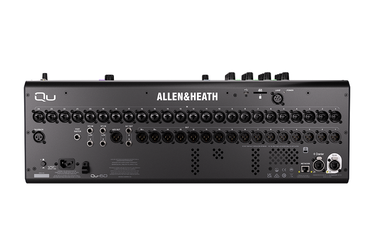 QU-6D Allen & Heath - Consoles numériques - Sonowest