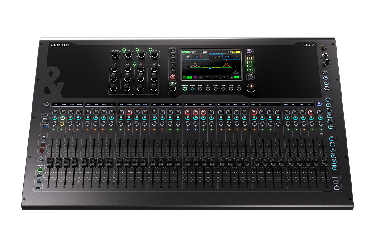 QU-7 Allen & Heath - Consoles numériques - Sonowest