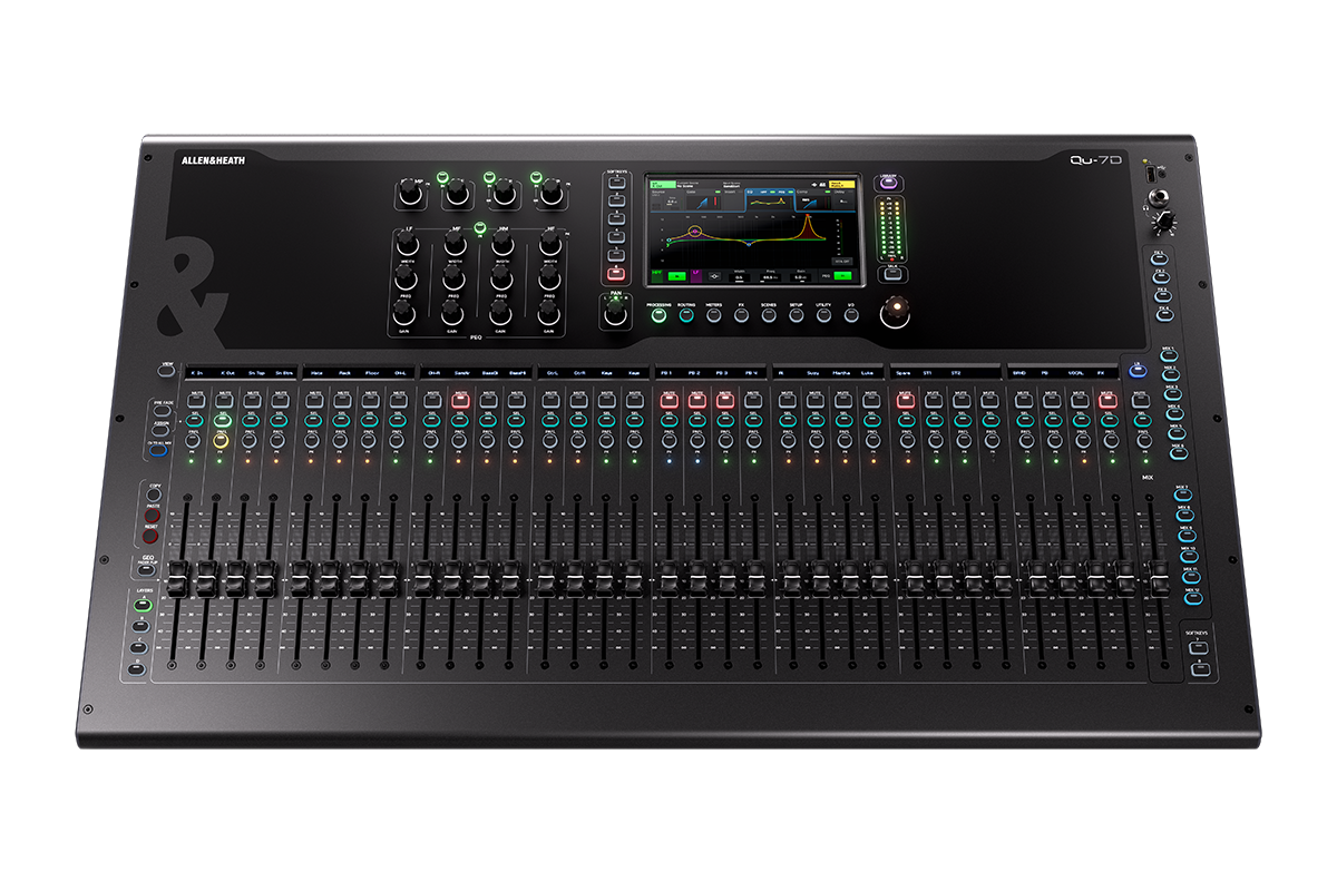 QU-7D Allen & Heath - Consoles numériques - Sonowest