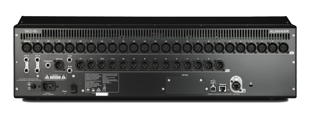 SQ-6 Allen & Heath - Consoles numériques - Sonowest