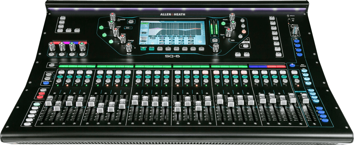 SQ-6 Allen & Heath - Consoles numériques - Sonowest