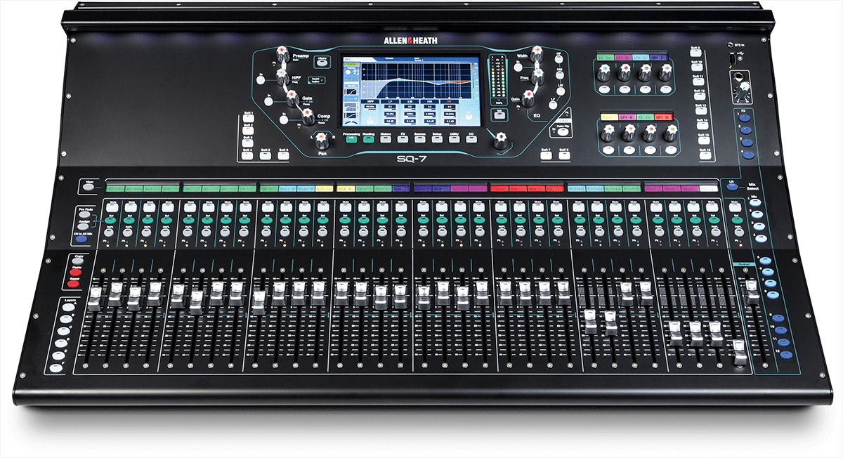 SQ-7 Allen & Heath - Consoles numériques - Sonowest