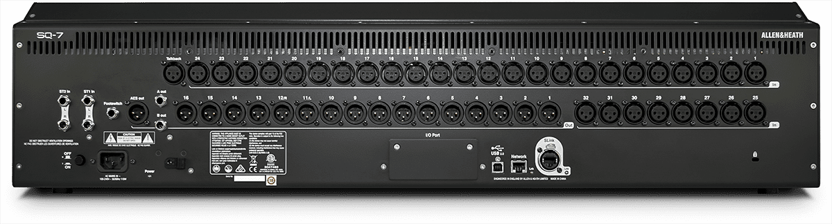 SQ-7 Allen & Heath - Consoles numériques - Sonowest