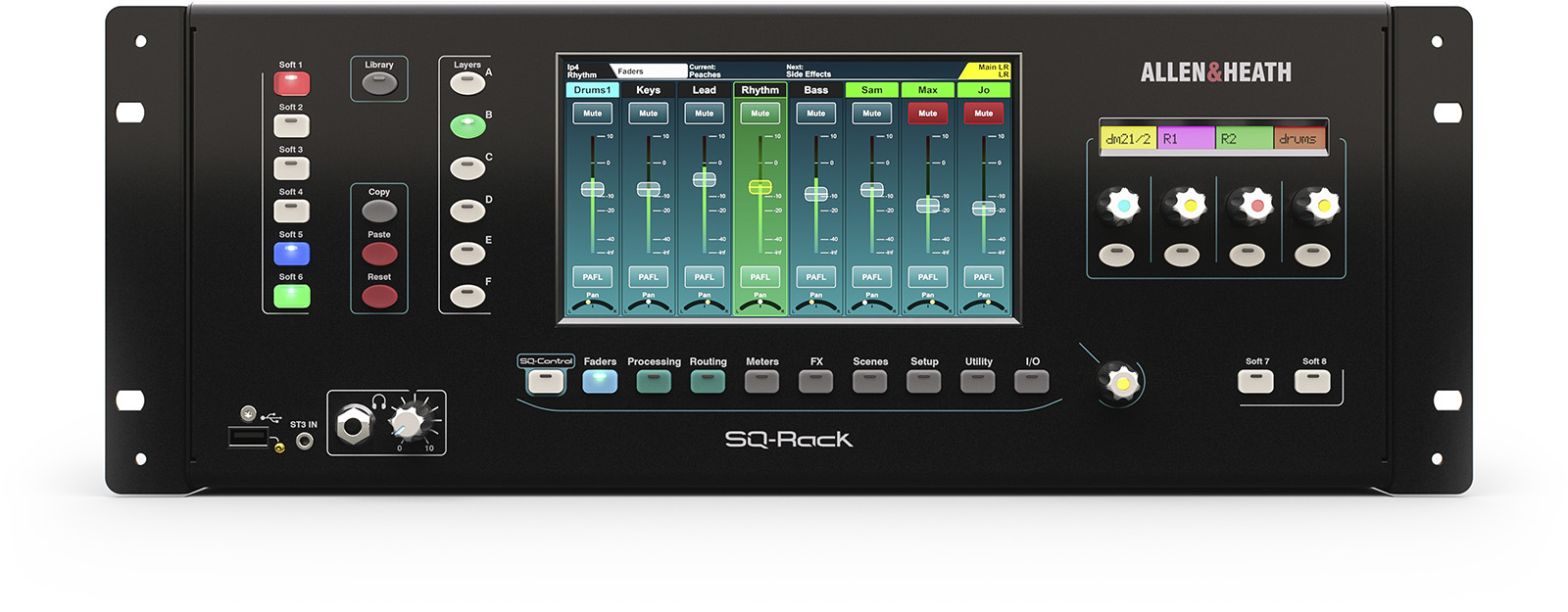 SQ-7 Allen & Heath - Consoles numériques - Sonowest