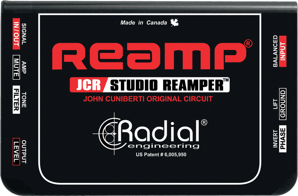 REAMP-JCR Radial Engineering - Boites de DI - Sonowest