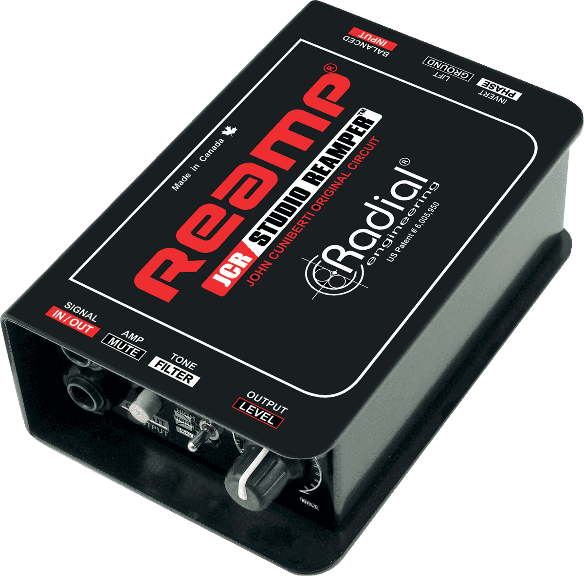 REAMP-JCR Radial Engineering - Boites de DI - Sonowest